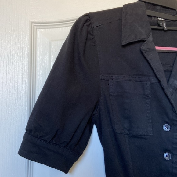 PAIGE Denim Black Jumpsuit - Picture 5 of 9